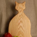 Разделочная доска из ореха